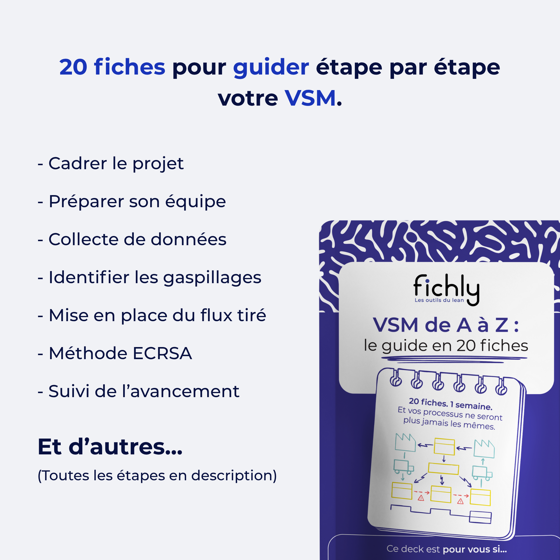 Le guide de la VSM en 20 fiches