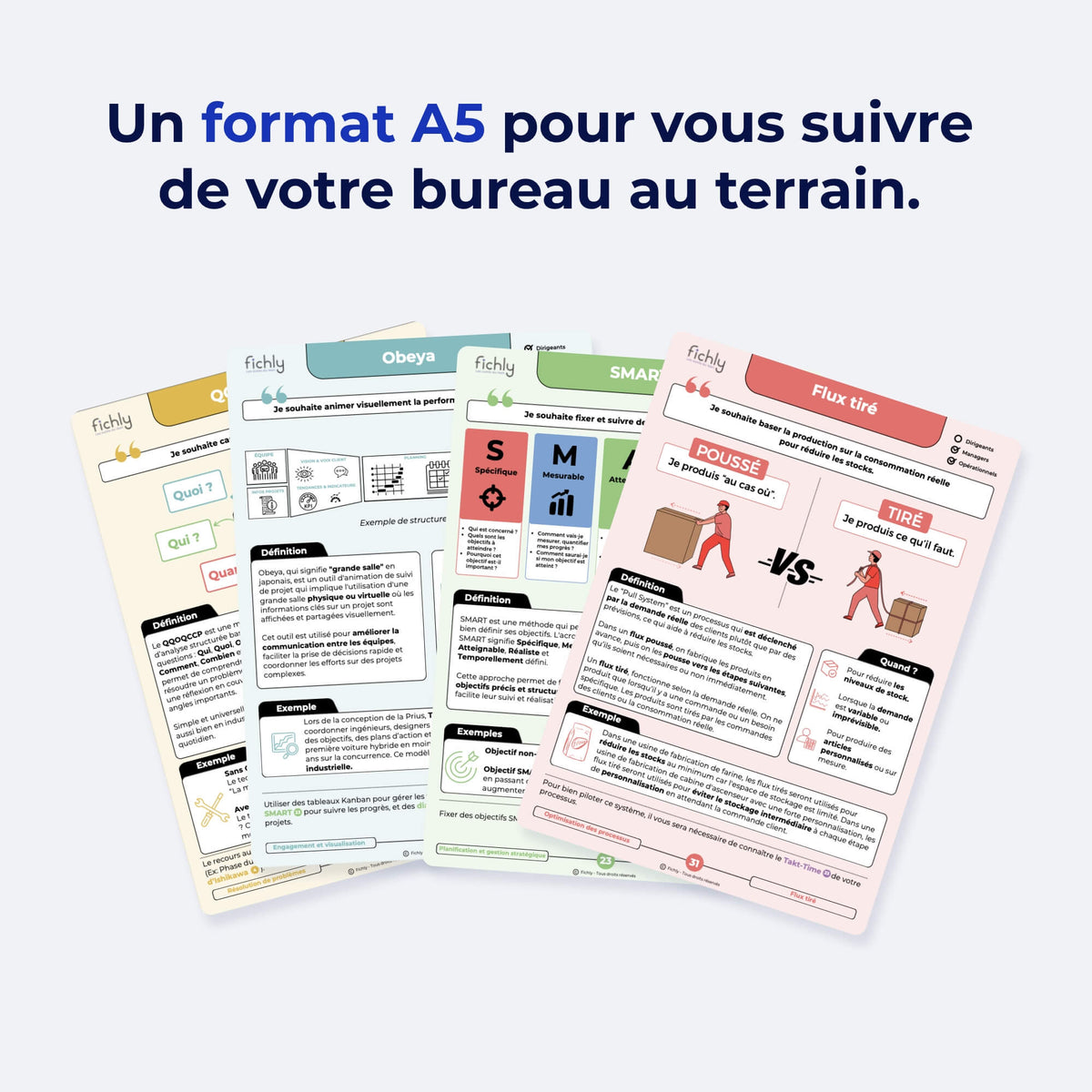 40 outils du Lean à portée de main.