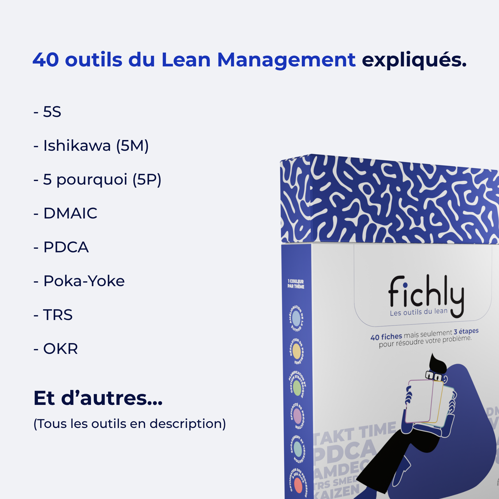 40 outils du Lean à portés de main !
