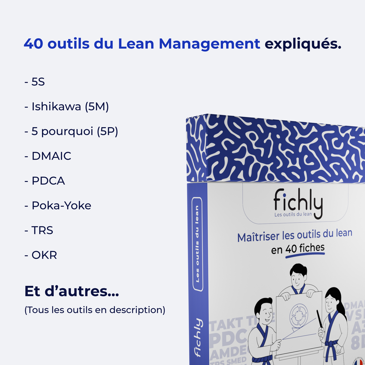 40 outils du Lean à portée de main.